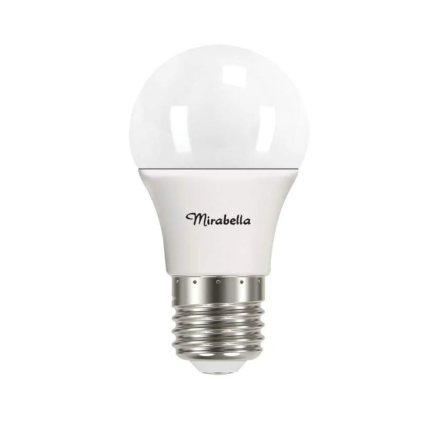 Mirabella LED Gloss Globe Edison Screw Cool White 5W