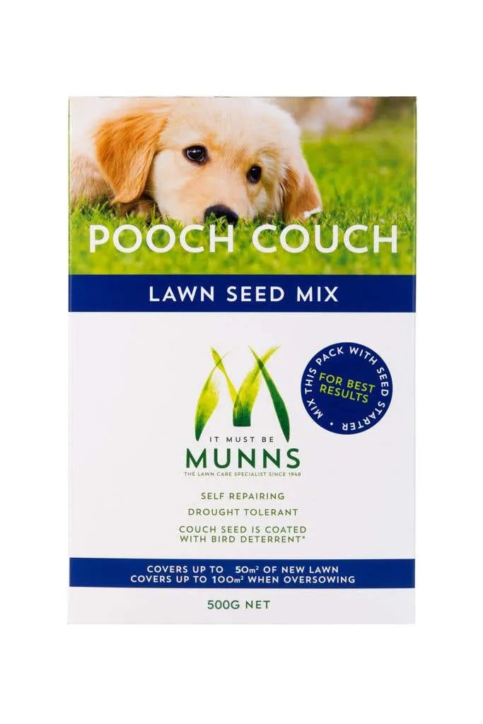 Munns Pooch Couch Lawn Seed 500g