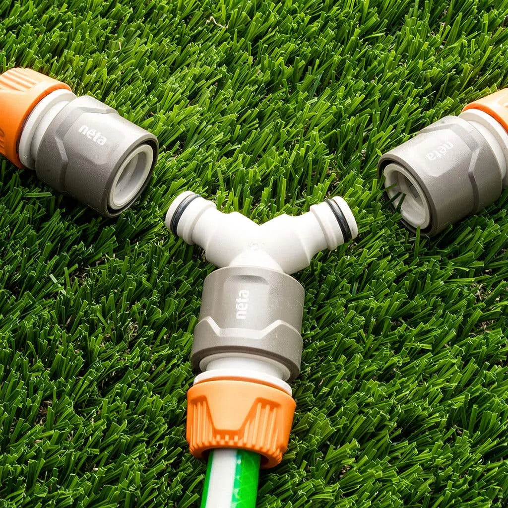 Neta 3-End Hose Coupler Plastic 12mm