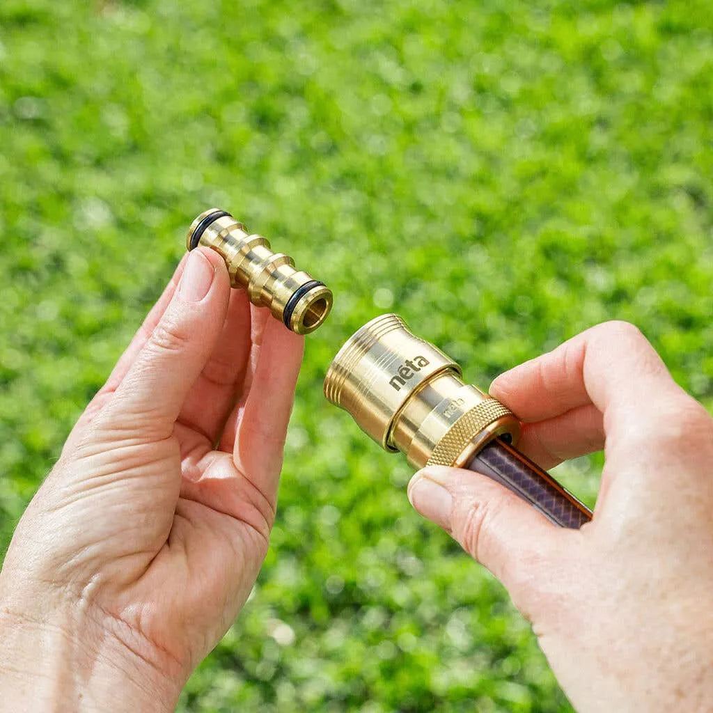 Neta Brass EZ Hose Connector 12mm