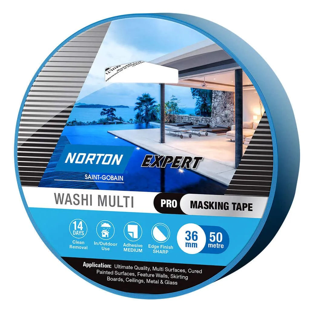 Norton Expert Masking Tape Washi Multi 36mm x 50m