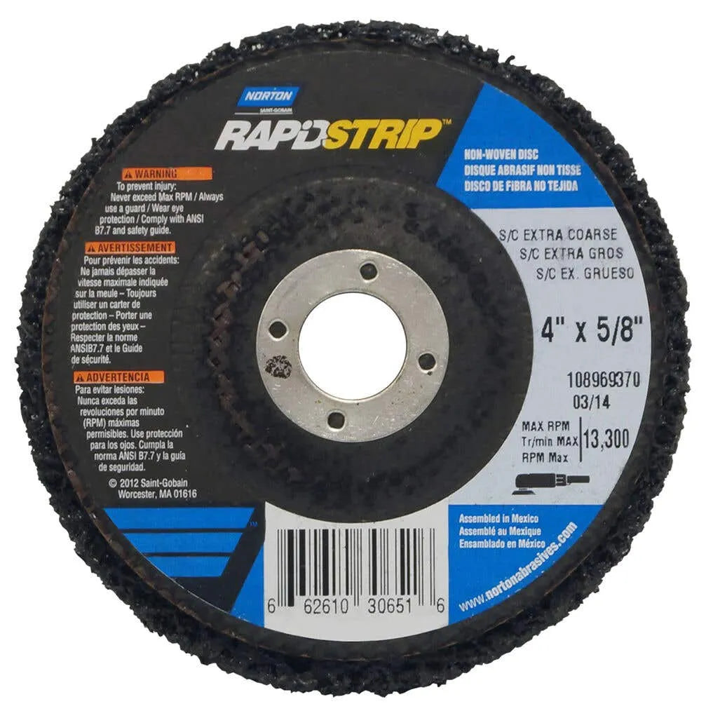 Norton Rapid Strip Disc Extra Coarse 100 x 16mm