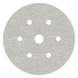 Norton Sanding Discs Step 4 Fine Sanding P180 Grit 150mm 6 + 1 Holes x 180g - 5 Pack