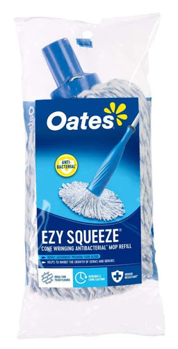 Oates Ezy Squeeze Cone Wringing Antibacterial Mop Refill