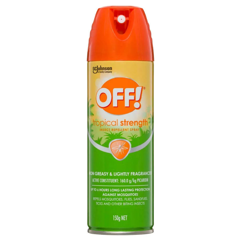 Off! Tropical Strength Insect Repellent Aerosol Spray 150g