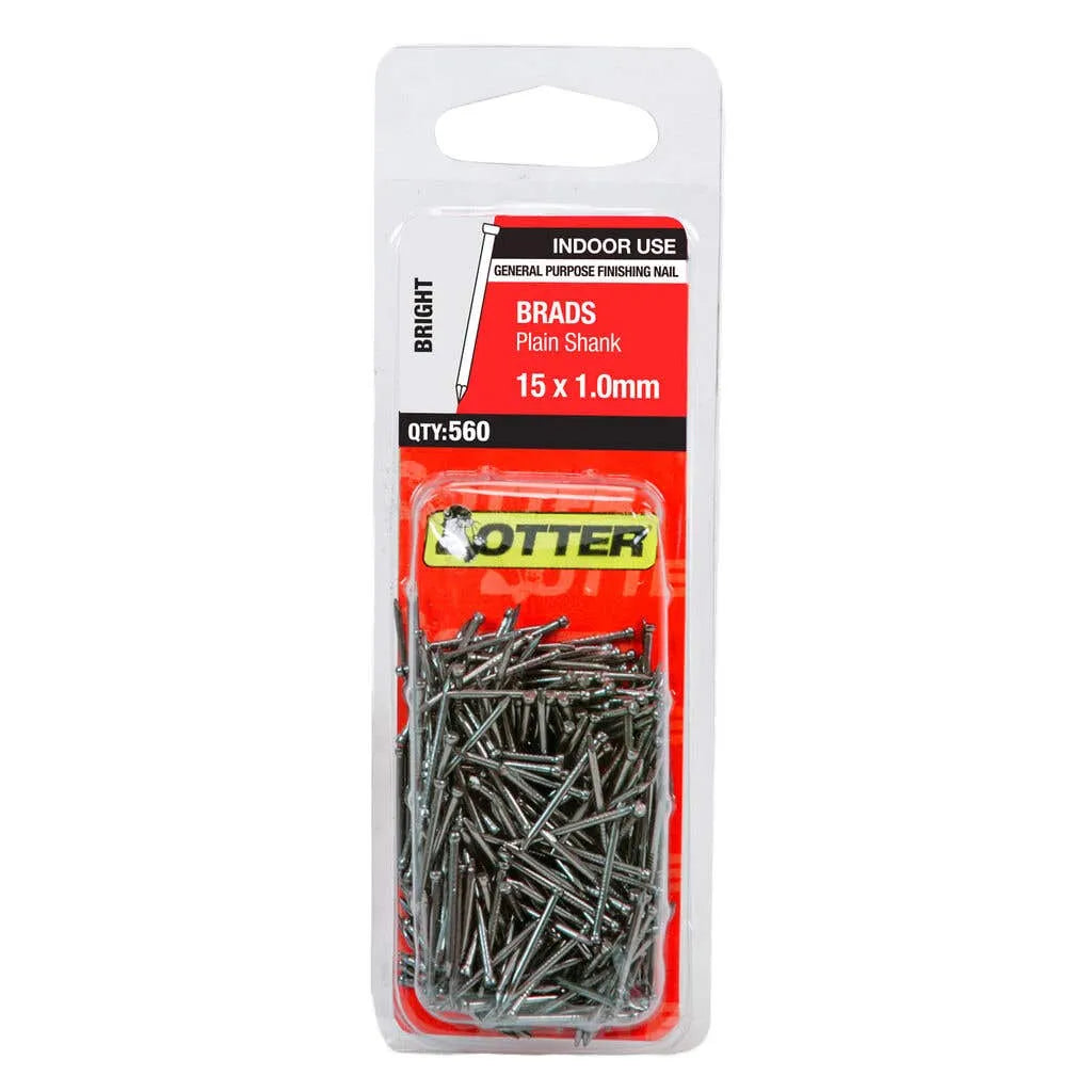 Otter Nail Bullet Head Bright 15 x 1.00mm - Handy Pack