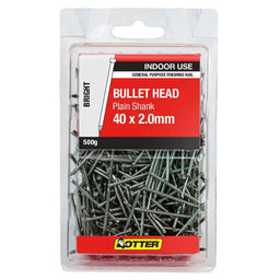 Otter Nail Bullet Head Bright 40 x 2.00mm 500g
