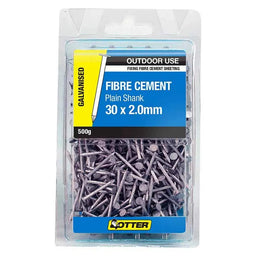 Otter Nail Fibre Cement Sheet Galvanised 30 x 2.00mm (500g)
