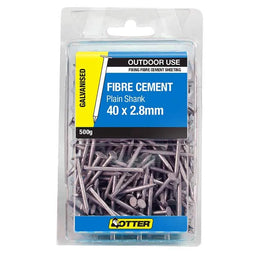Otter Nail Fibre Cement Sheet Galvanised 40 x 2.80mm (500g)