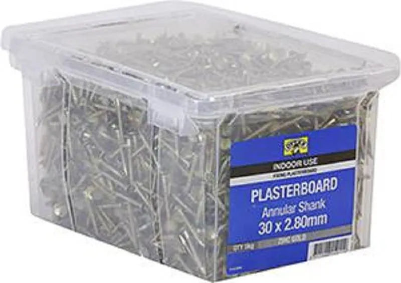 Otter Nail Plasterboard Annular Zinc Plated 30 x 2.80mm (5kg)