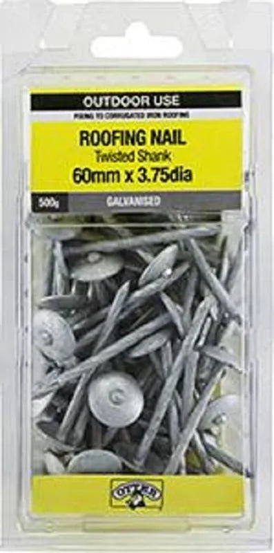 Otter Nail Roof Twist Galv 60 x 3.75mm (500g)