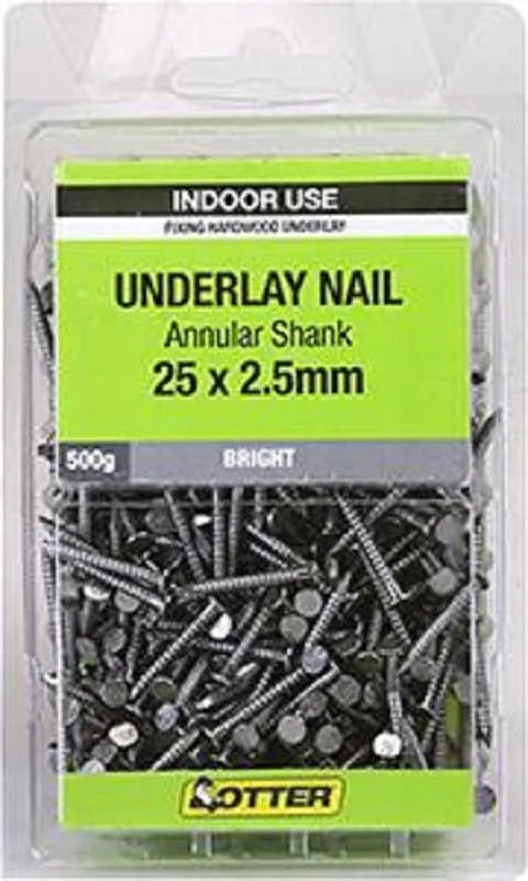 Otter Nail Underlay Annular 25 x 2.50mm (500g)