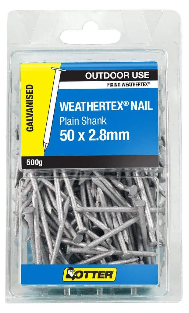 Otter Weathertex Nail Galvanised 50 x 2.8mm 500g