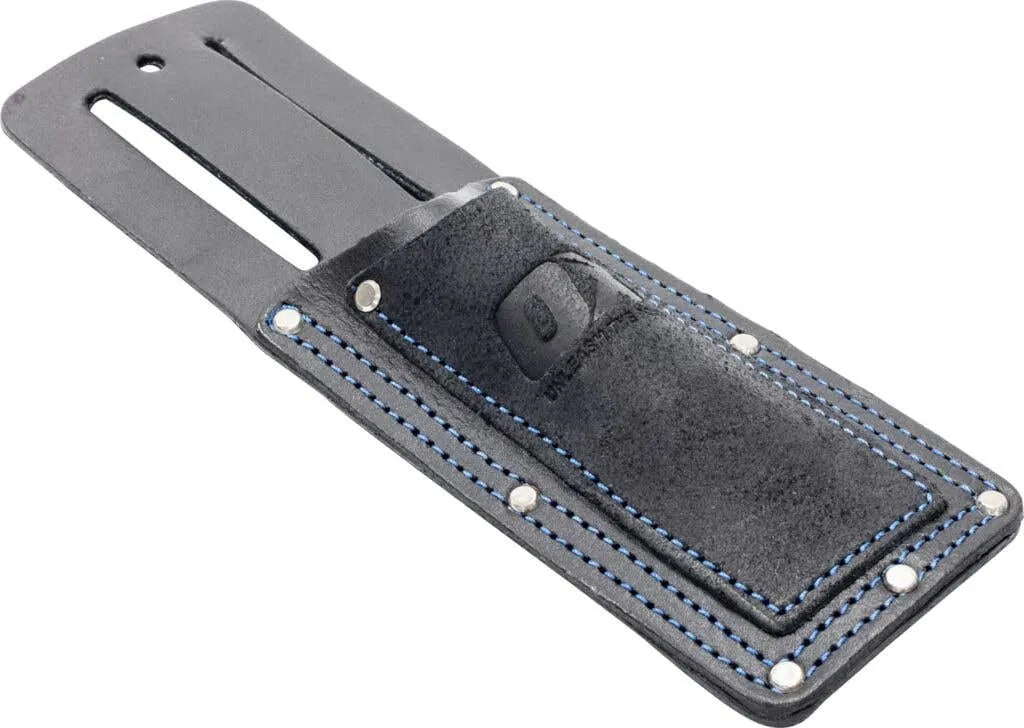 Ox Leather Chisel Holder 2 Pocket Black