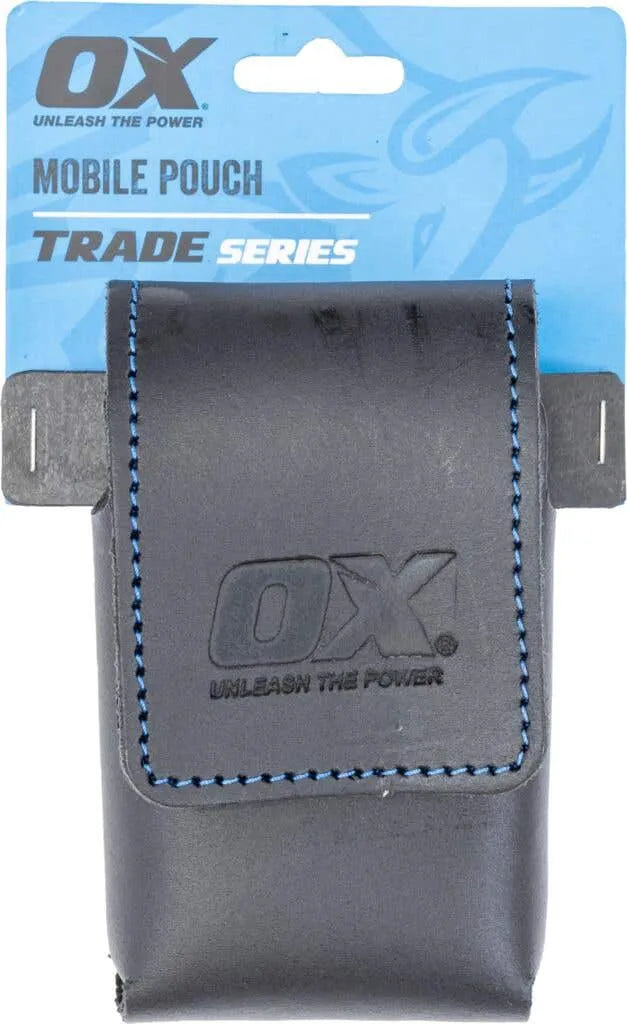 Ox Leather Mobile Phone Holder XL Black