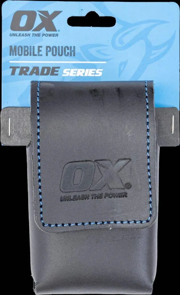 Ox Leather Mobile Phone Holder XL Black