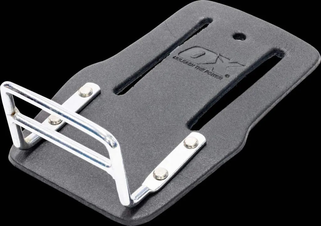 Ox Nip Leather Holder Black