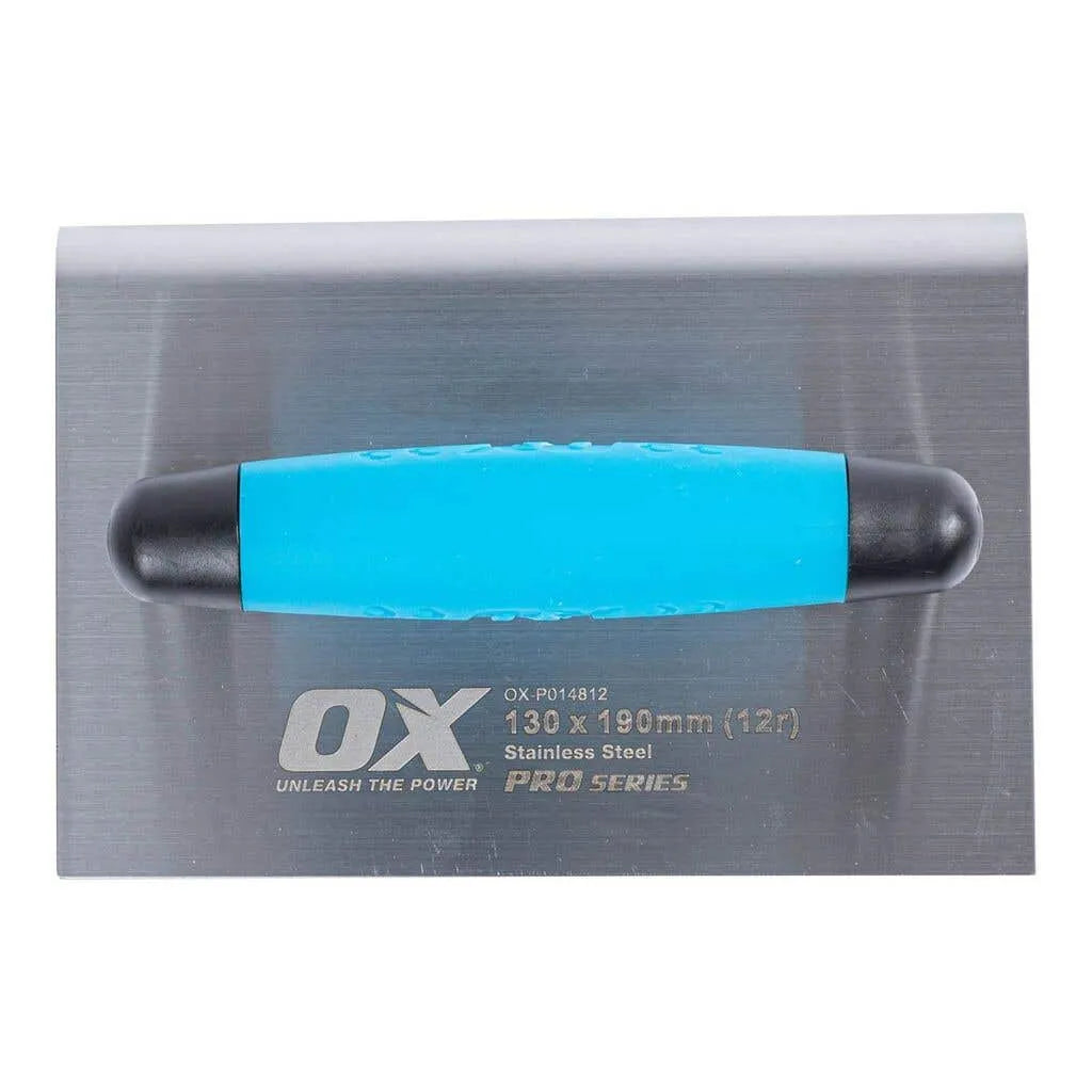Ox Pro Stainless Steel Wide Edger 12R 130 x 190mm