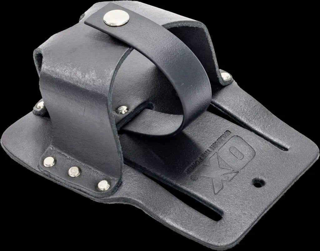 Ox Trade Leather Tape Holder Black