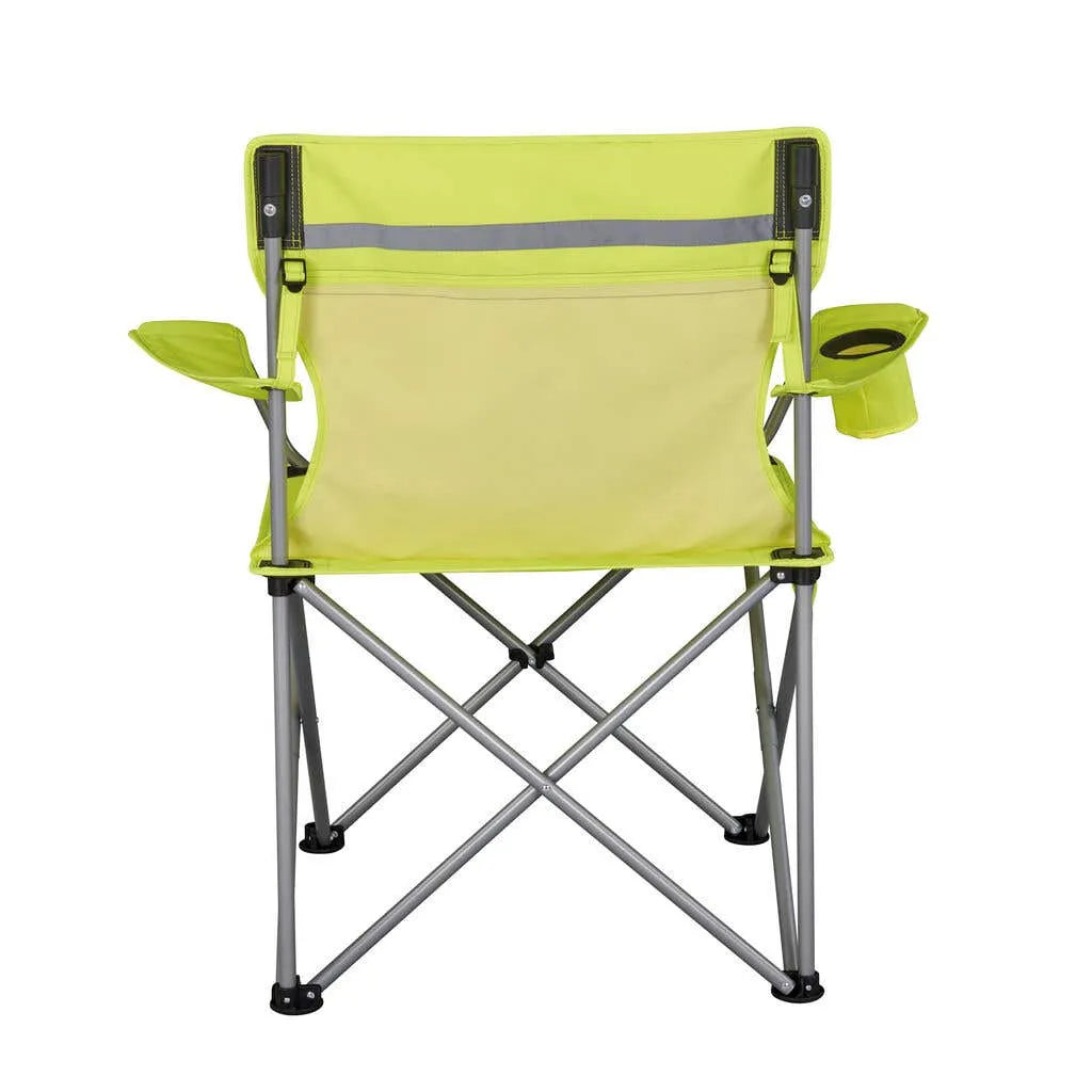 Oztrail Jumbo Camp Chair High Visibility Yellow