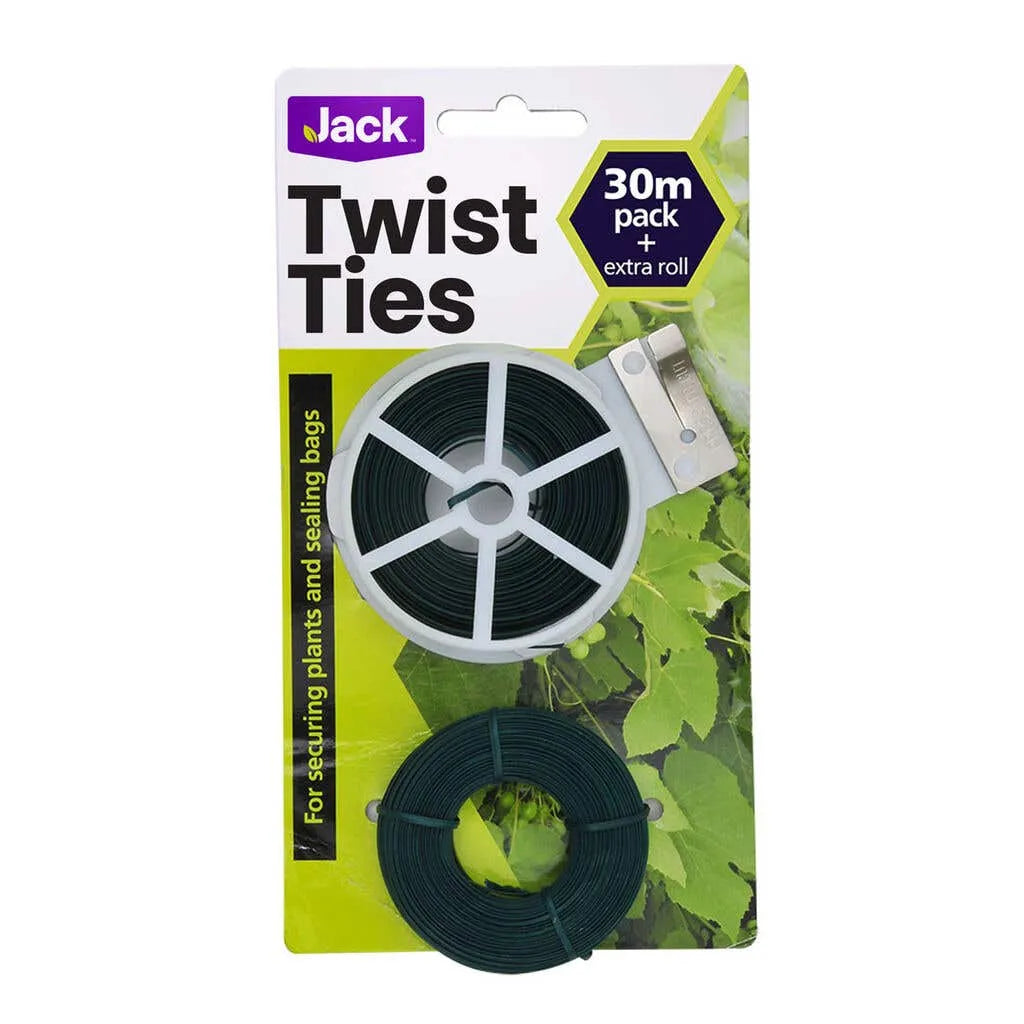 PVC Twist Ties + Extra Roll 30m