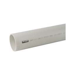 PVC Waste Pipe SN6 100mm x 1m
