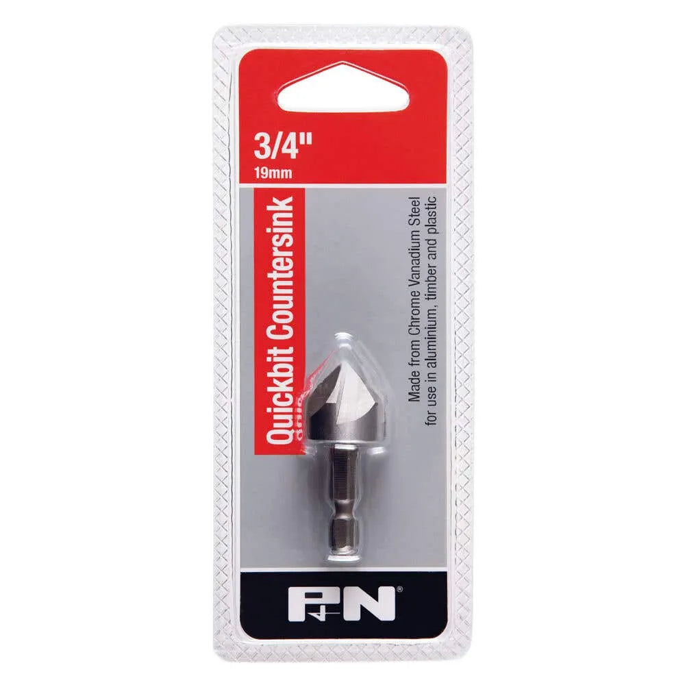 P&N Quickbit Countersink Rose Head CRV 3/4"