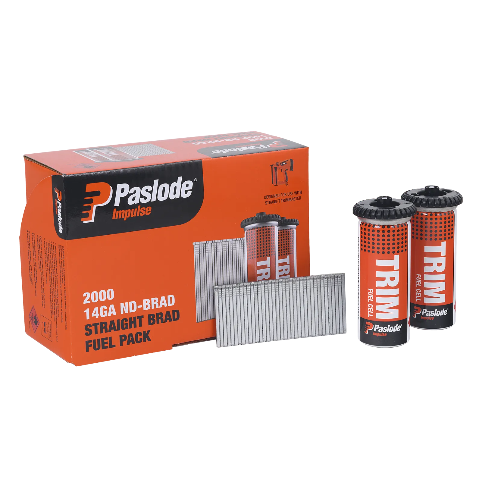 Paslode 14g x 38mm ND Brad With Fuel - 2000 Pack