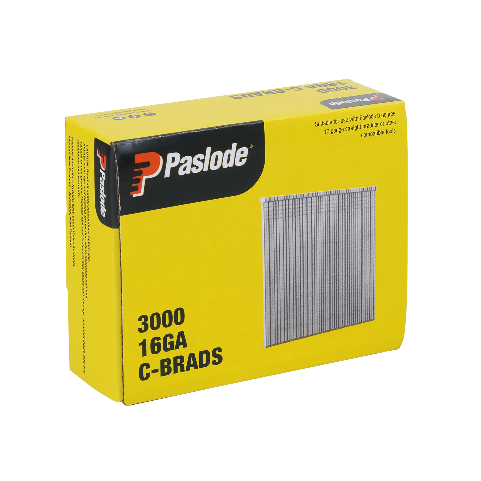 Paslode 32 x 1.6mm C32 PNeumatic Brad - 3000 Pack