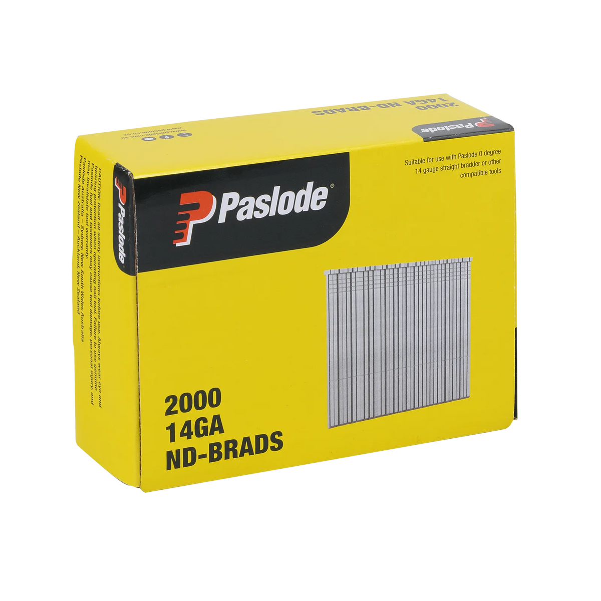 Paslode 38 x 2mm ND PNeumatic Brad - 2000 Box