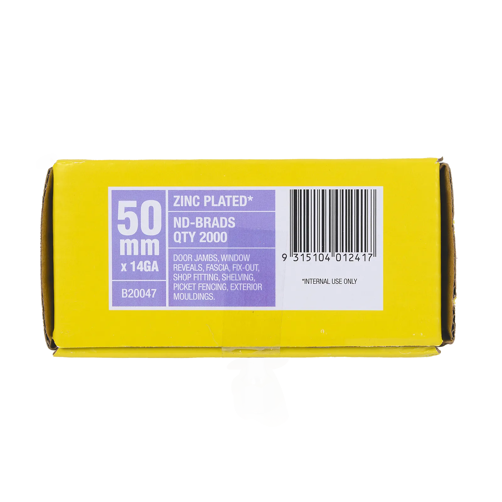 Paslode 50 x 2mm ND50 PNeumatic Brad - 2000 Pack