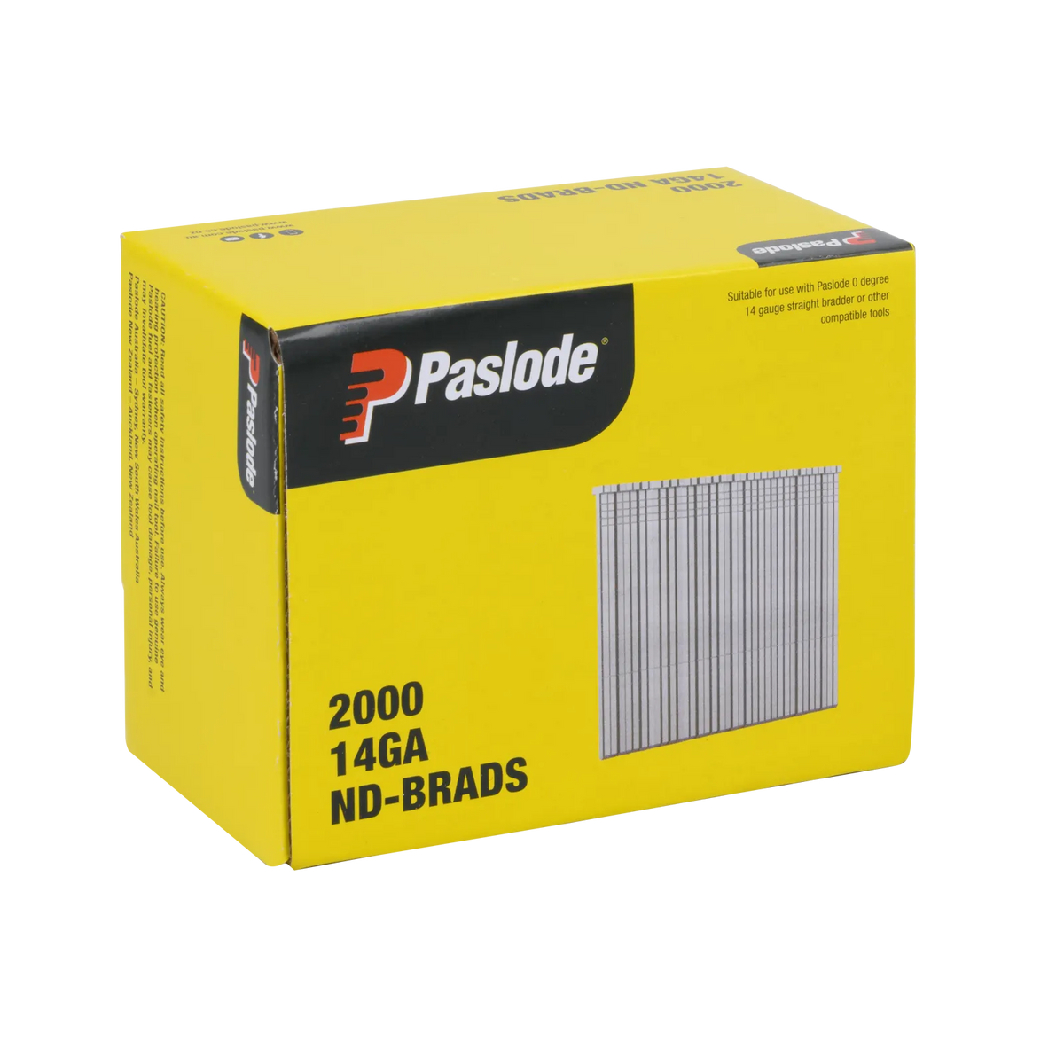 Paslode 62 x 2mm PNeumatic ND Brads - 2000 Pack