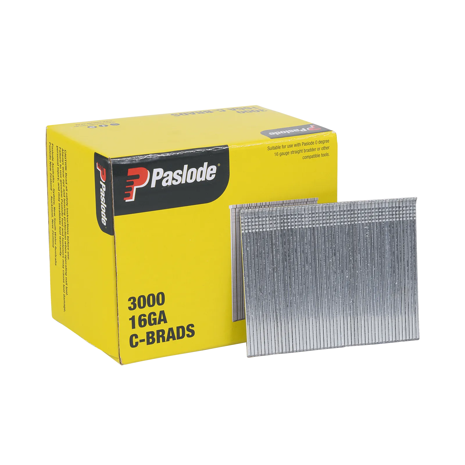 Paslode 65 x 1.6mm C65 PNeumatic Brad - 3000 Pack