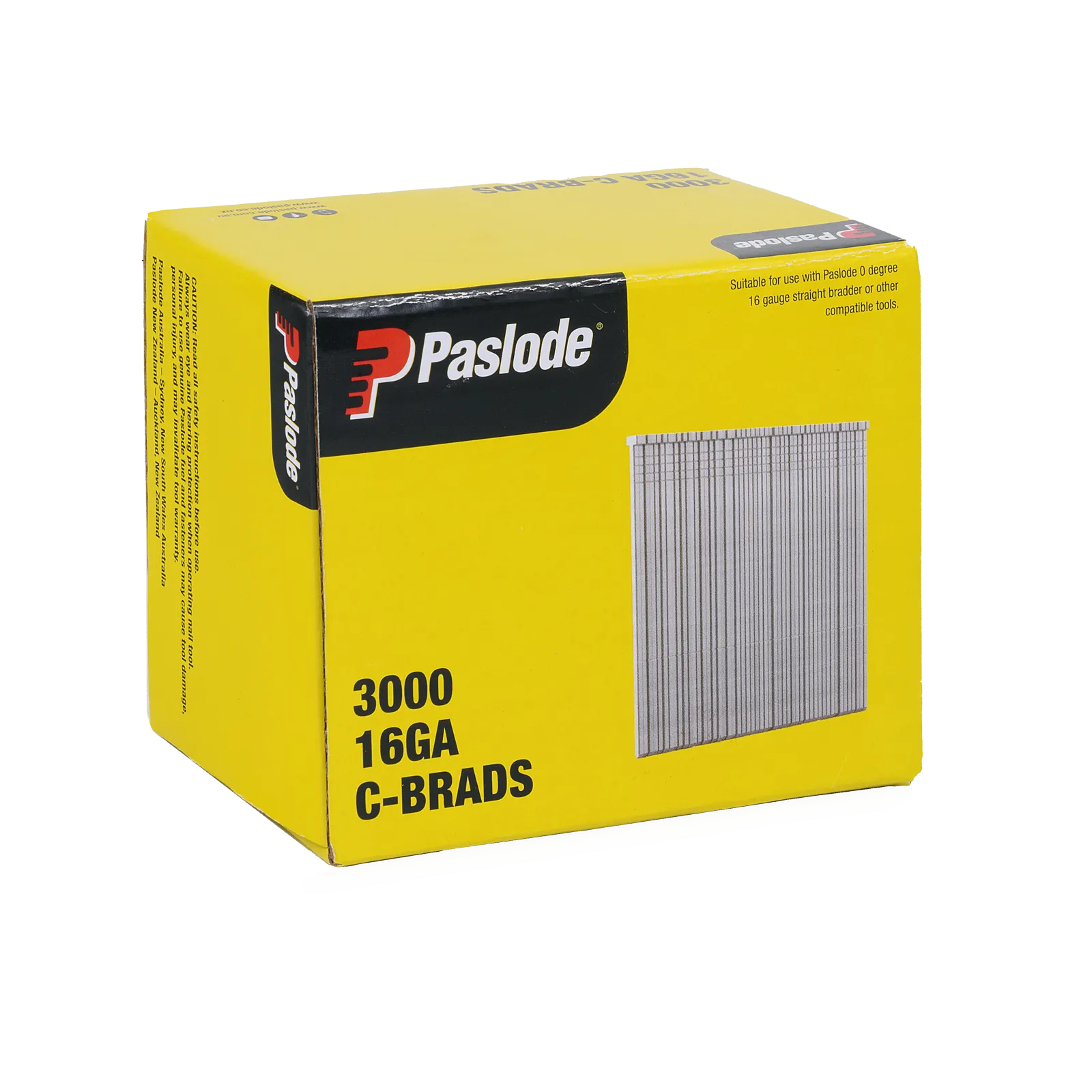 Paslode 65 x 1.6mm C65 PNeumatic Brad - 3000 Pack