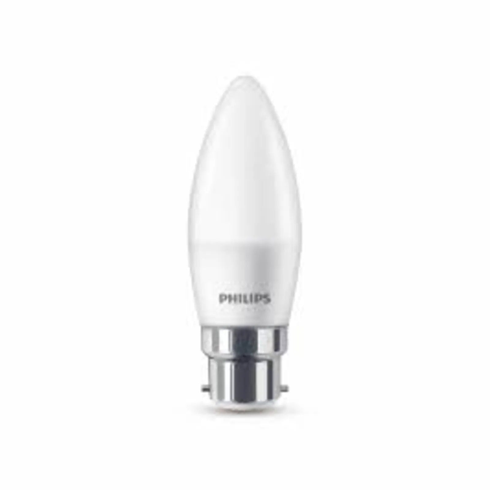 Philips Globe LED Candle 5W BC 470Lm Cool Daylight - 2 Pack