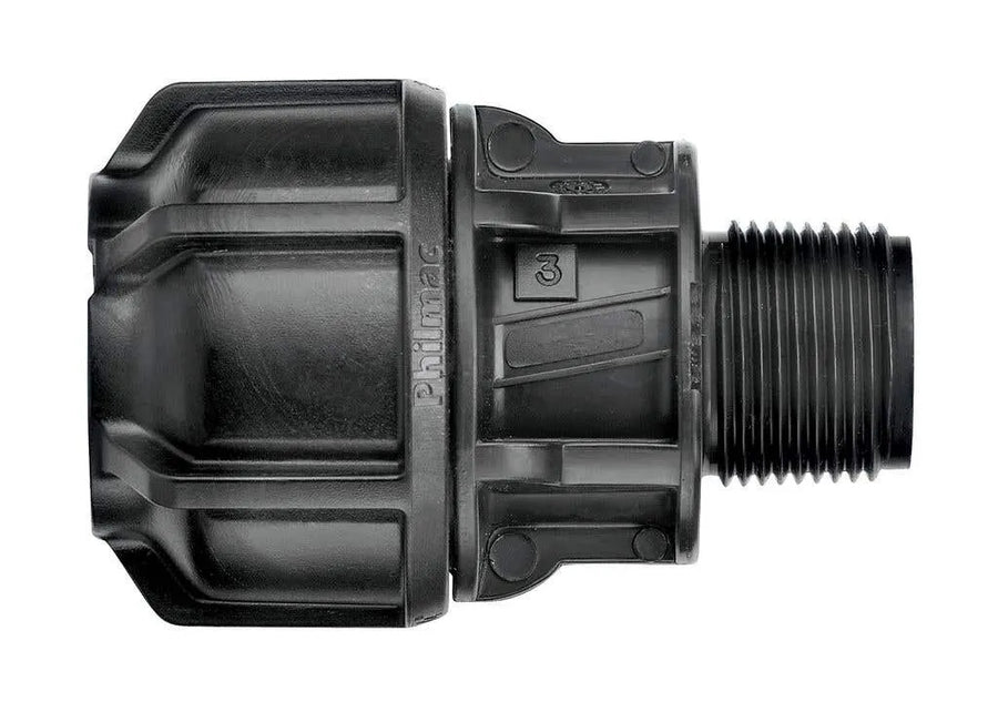 Philmac 3G Metric End Connector BSP Threaded Male 50mm x 2"