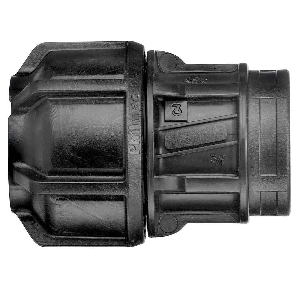 Philmac 3G Metric Female End Connector 50mm x 1-1/2" BSP