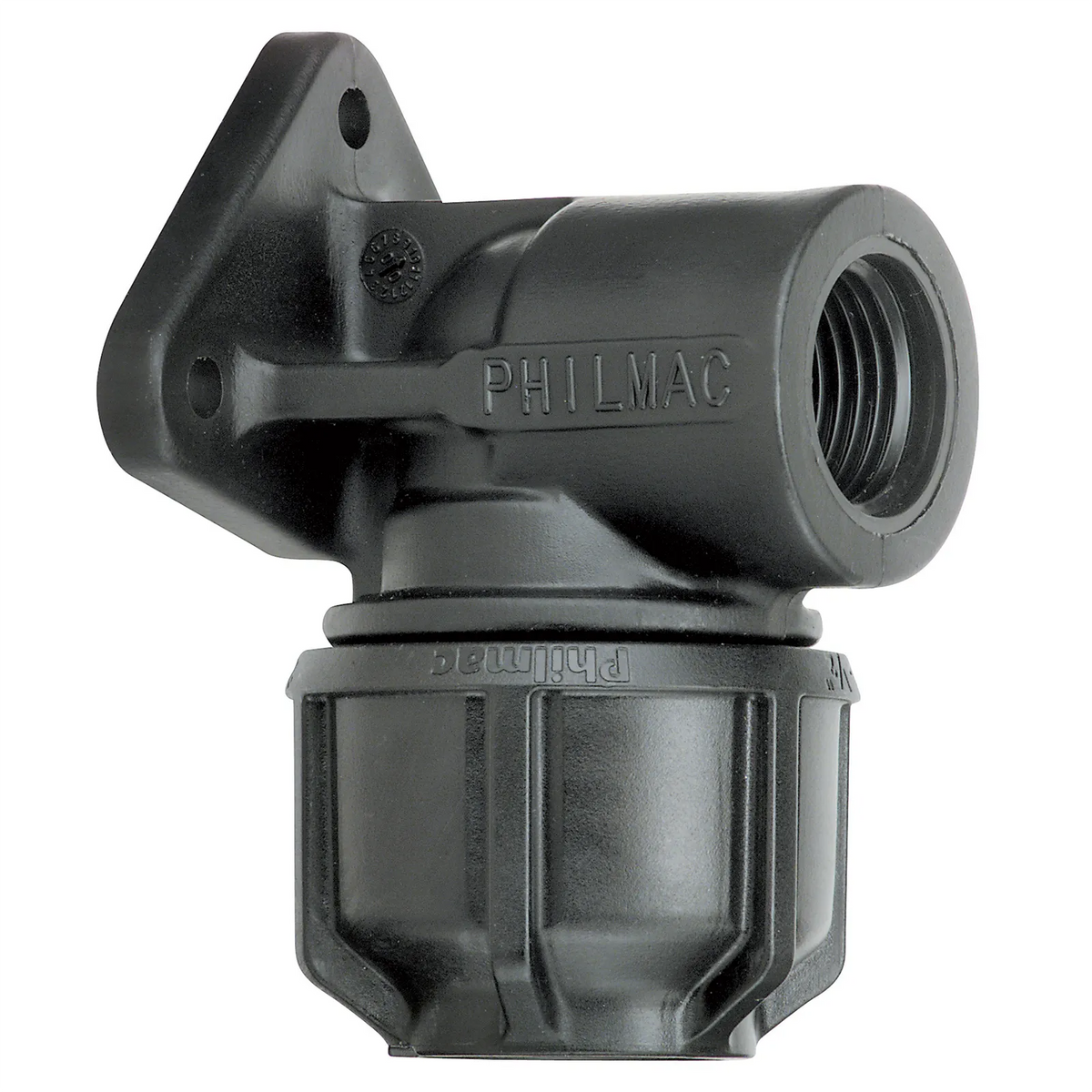 Philmac 3G Wall Plate Elbow BSP Threaded Female 25mm x 3/4"