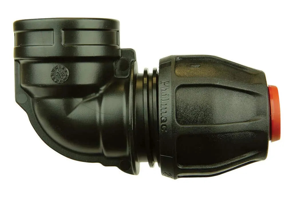 Philmac BSP Rural Elbow Poly Female 3/4 x 3/4"