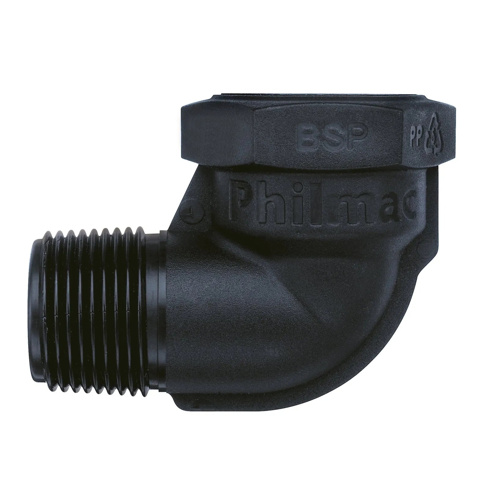Philmac BSP Threaded Elbow Male x Female 1 x 1"