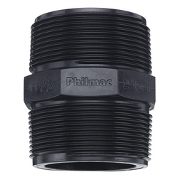 Philmac BSP Threaded Nipple Poly 1"