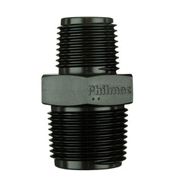 Philmac BSP Threaded Pipe Nipple Poly 2" x 3/4"