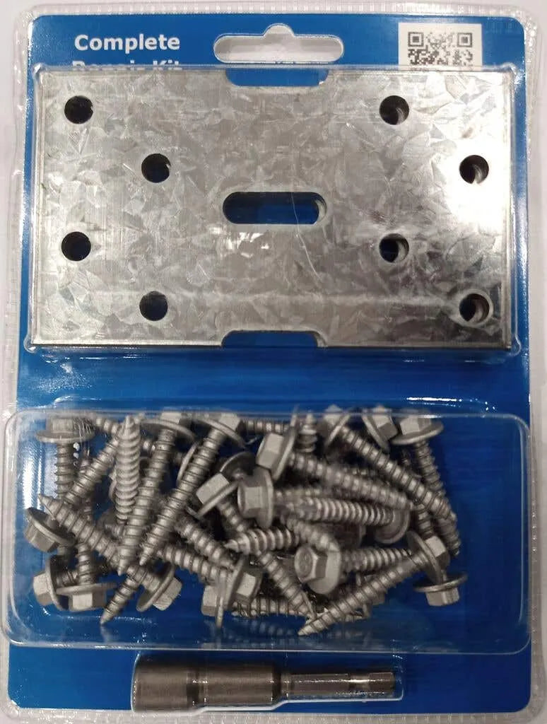Plate Bracket Repair Kit 120 x 70mm - 4 Pack
