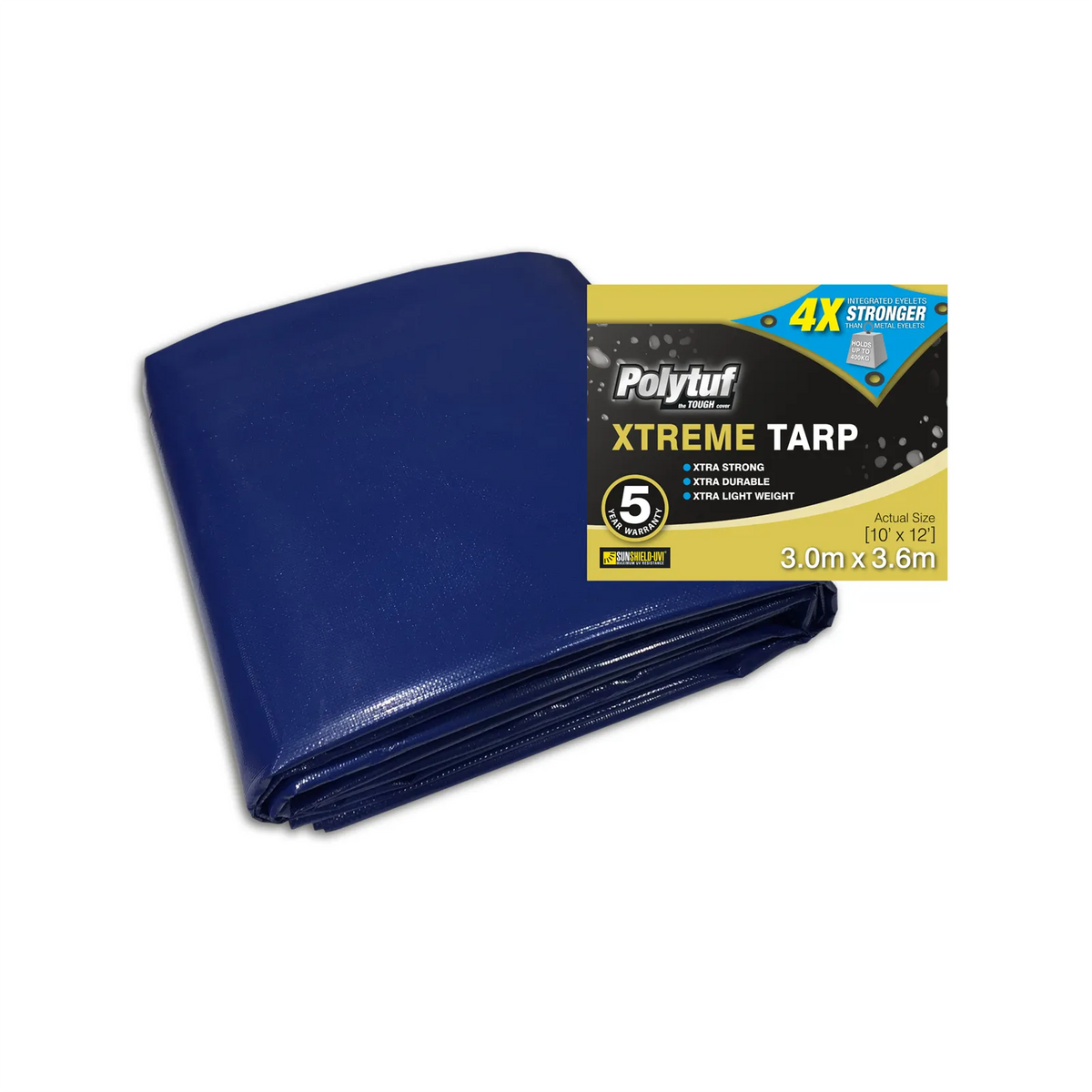 Polytof Polytuf Extreme Tarpaulin 3.0 x 3.6m · Builders Centre