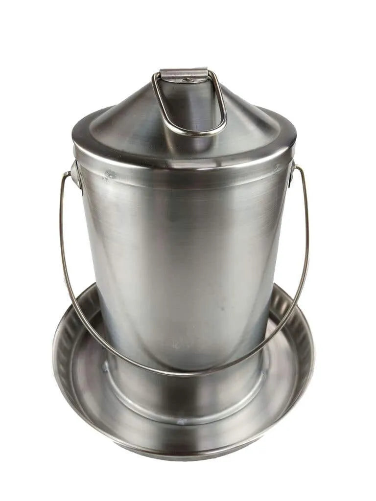 Poultry Drinker Stainless Steel 3L