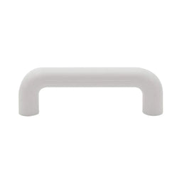 Prestige Handle D Plastic White 96 x 16mm