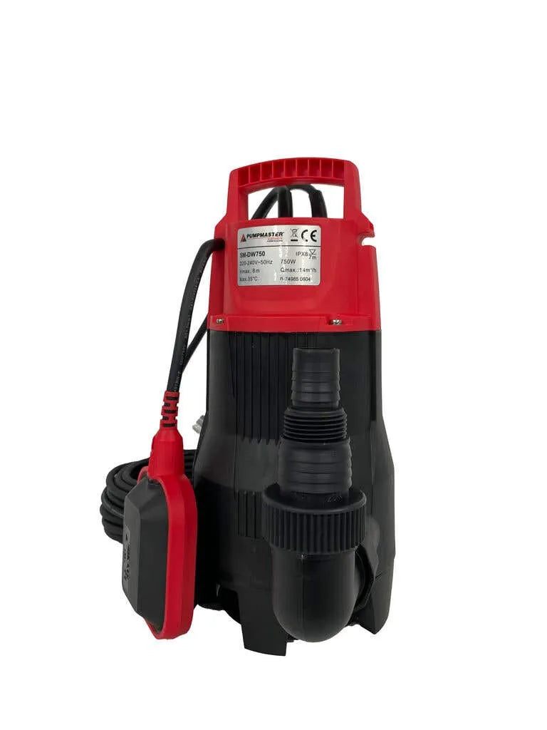Pumpmaster 0.75kW Dirty Water Submersible Drainer Pump SM-DW750A