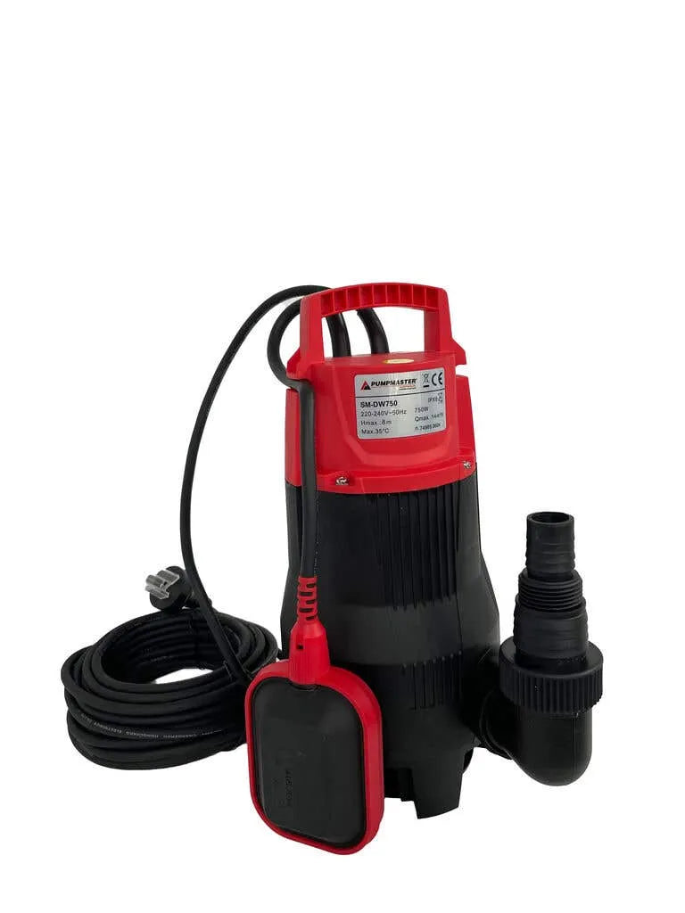 Pumpmaster 0.75kW Dirty Water Submersible Drainer Pump SM-DW750A