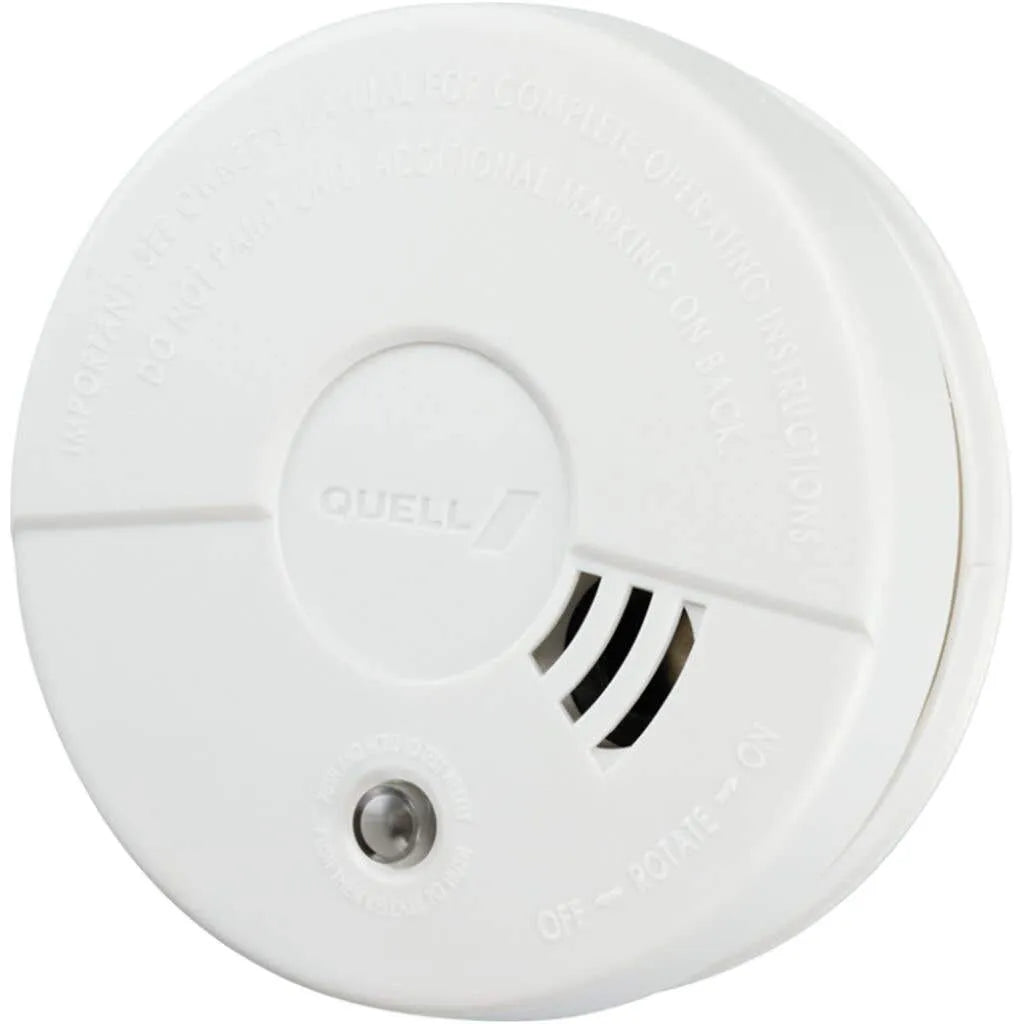Quell Photoelectric Smoke Alarm with Hush Test Twin Pack