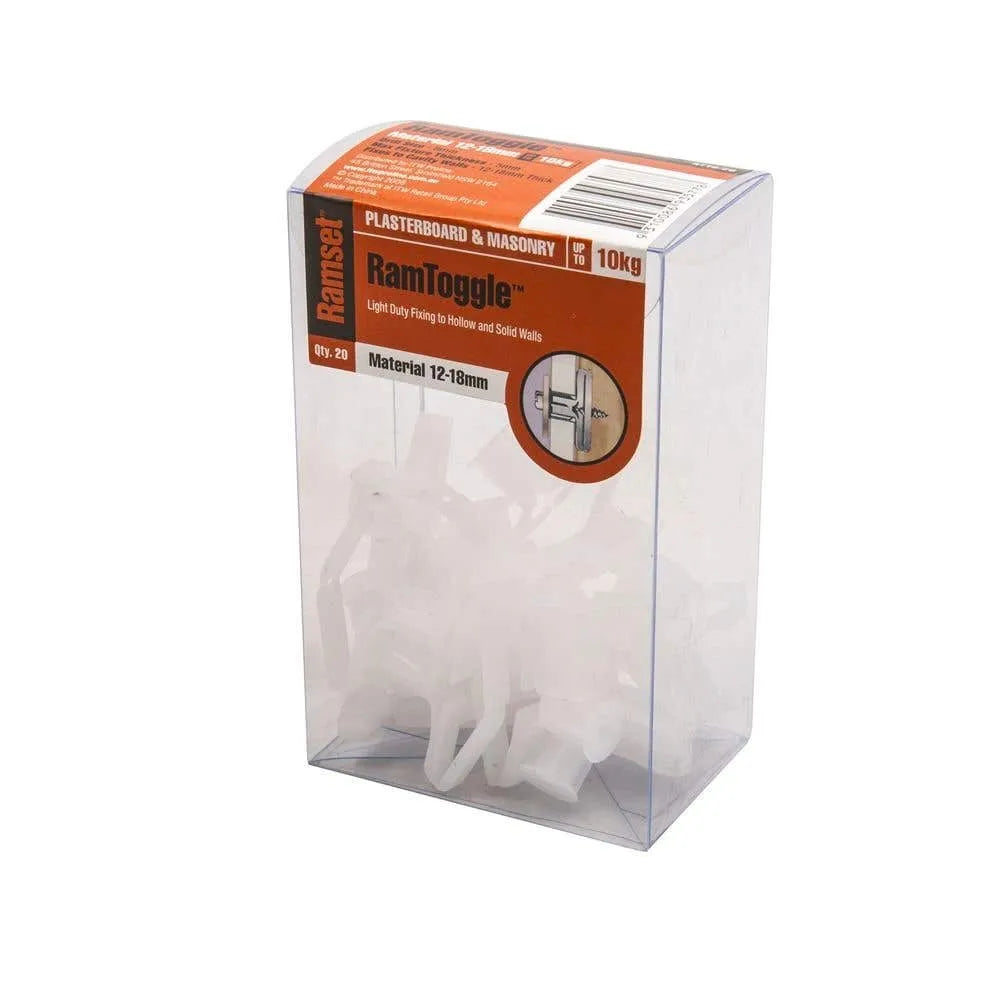 Ramset Ramtoggle 16mm (20pk)